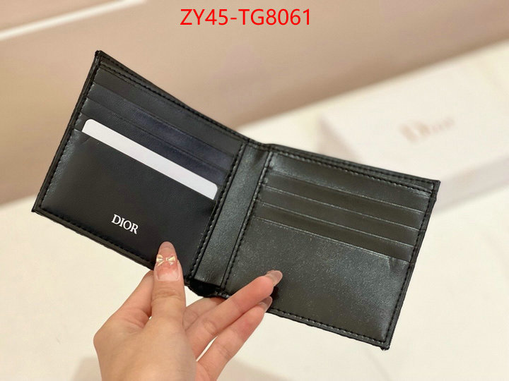 Dior Bags(4A)-Wallet- perfect quality ID: TG8061 $: 45USD