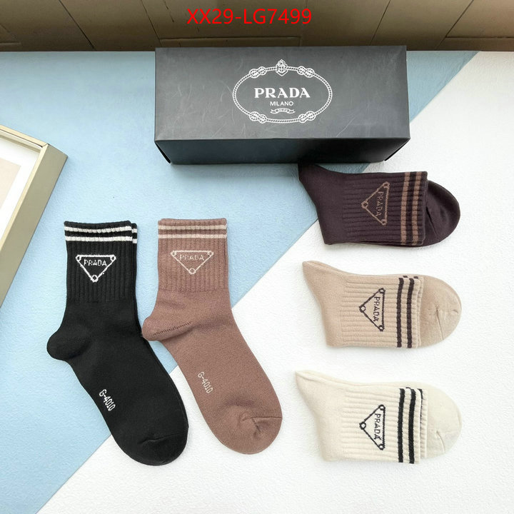 Sock-Prada buy replica ID: LG7499 $: 29USD