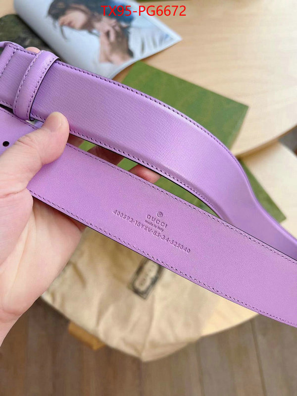 Belts-Gucci 7 star quality designer replica ID: PG6672 $: 95USD