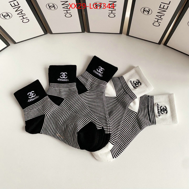 Sock-Chanel luxury shop ID: LG7344 $: 29USD