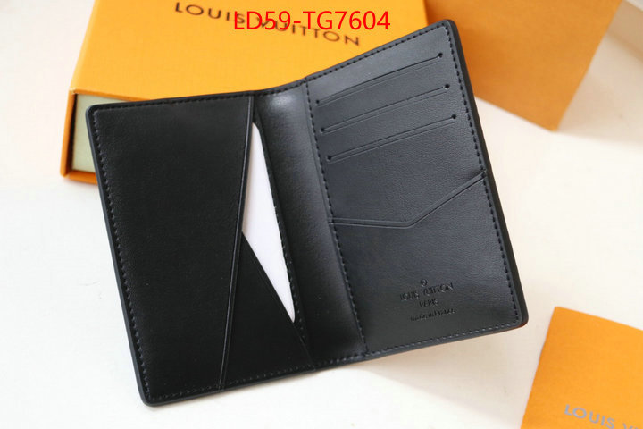 LV Bags(TOP)-Wallet top quality ID: TG7604 $: 59USD,
