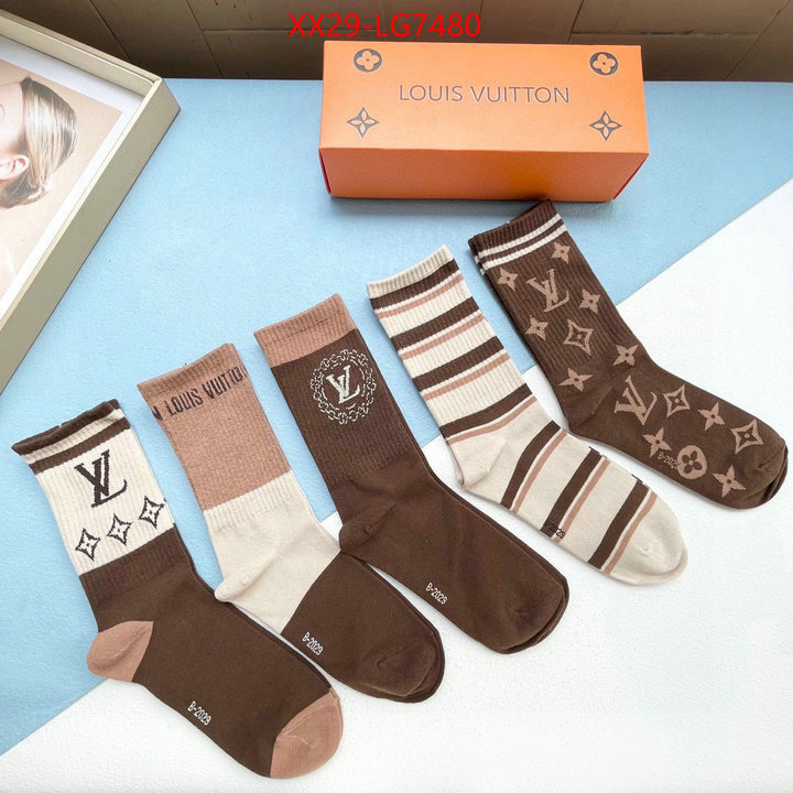 Sock-LV buy 2023 replica ID: LG7480 $: 29USD