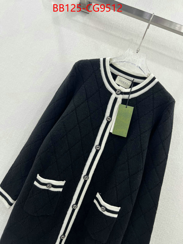 Clothing-Gucci for sale cheap now ID: CG9512 $: 125USD