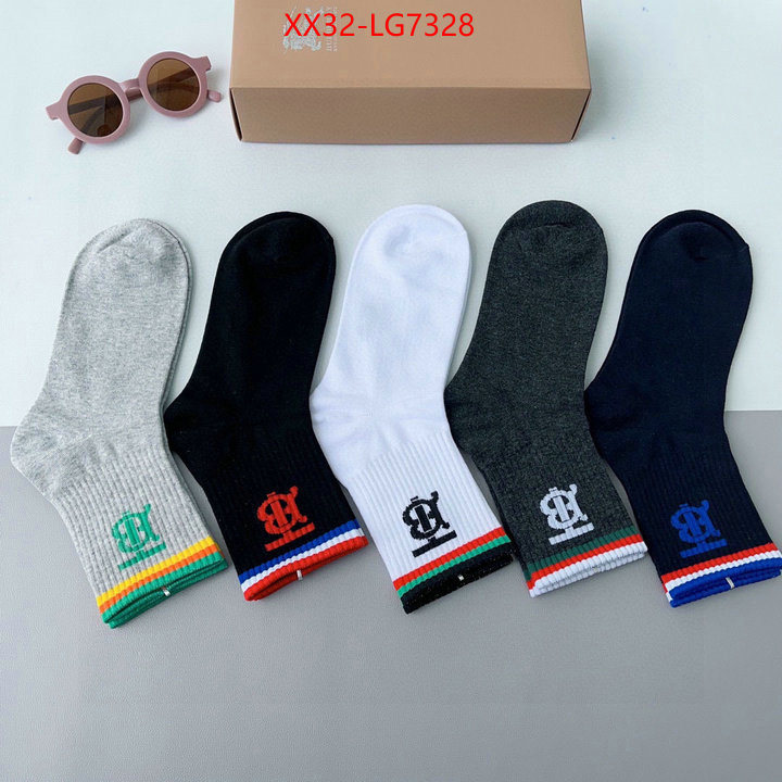 Sock-Burberry where to buy the best replica ID: LG7328 $: 32USD