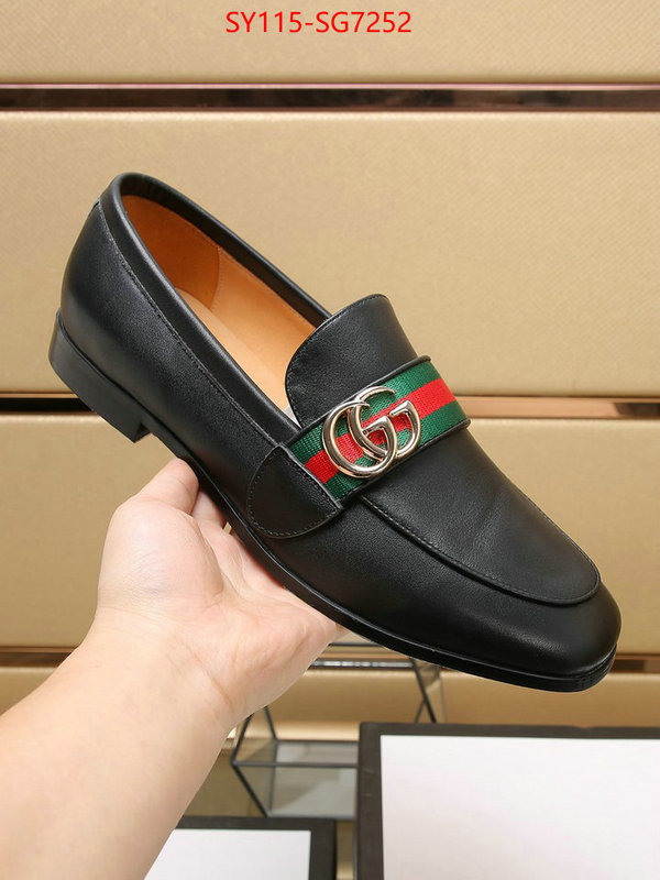 Men Shoes-Gucci can you buy knockoff ID: SG7252 $: 115USD