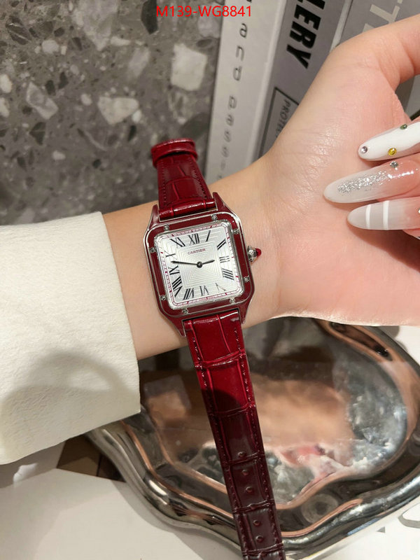 Watch(4A)-Cartier designer fake ID: WG8841 $: 139USD