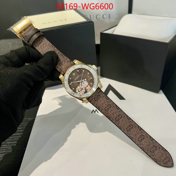 Watch(4A)-Gucci sell online luxury designer ID: WG6600 $: 169USD