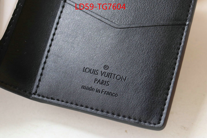 LV Bags(TOP)-Wallet top quality ID: TG7604 $: 59USD,