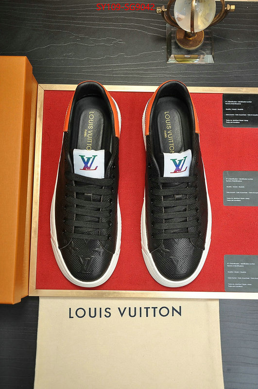 Men Shoes-LV buy high quality cheap hot replica ID: SG9042 $: 109USD