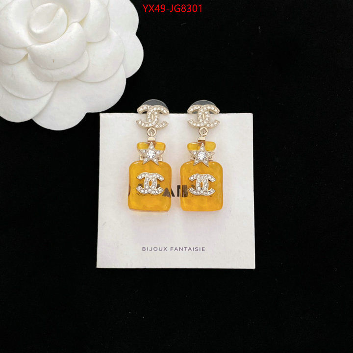 Jewelry-Chanel best quality designer ID: JG8301 $: 49USD
