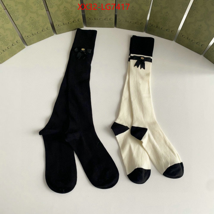 Sock-Gucci replica 1:1 ID: LG7417 $: 32USD