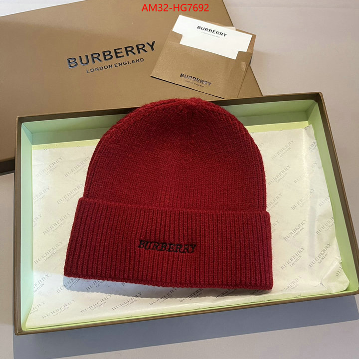 Cap(Hat)-Burberry 2023 perfect replica designer ID: HG7692 $: 32USD