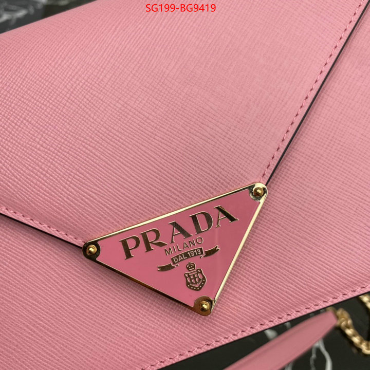 Prada Bags (TOP)-Diagonal- aaaaa ID: BG9419 $: 199USD,