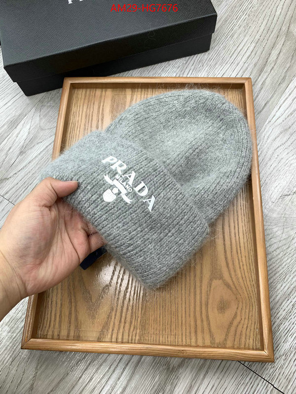 Cap (Hat)-Prada where to buy the best replica ID: HG7676 $: 29USD