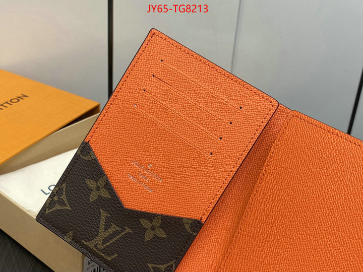 LV Bags(TOP)-Wallet what best replica sellers ID: TG8213 $: 65USD