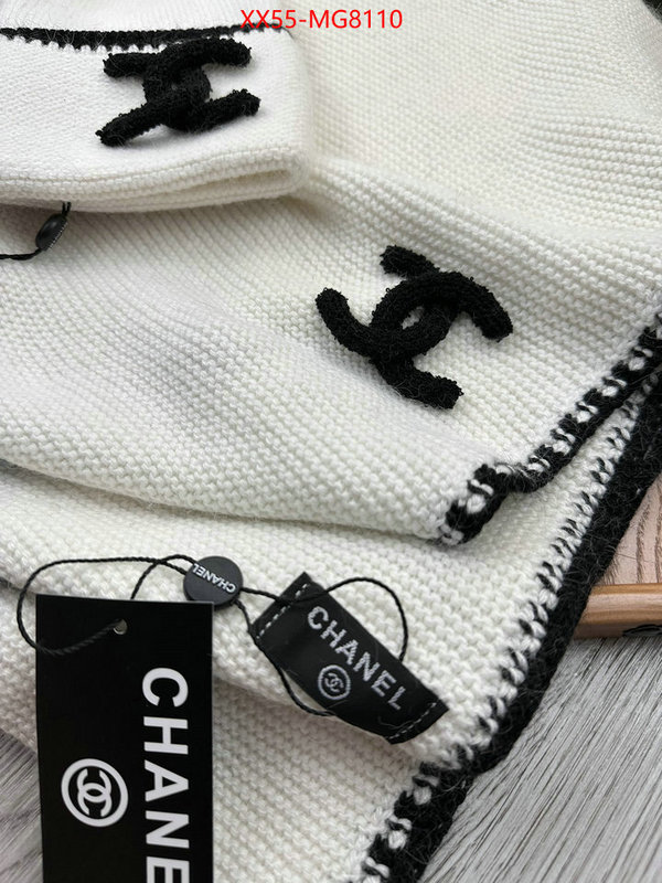 Scarf-Chanel top quality website ID: MG8110 $: 55USD