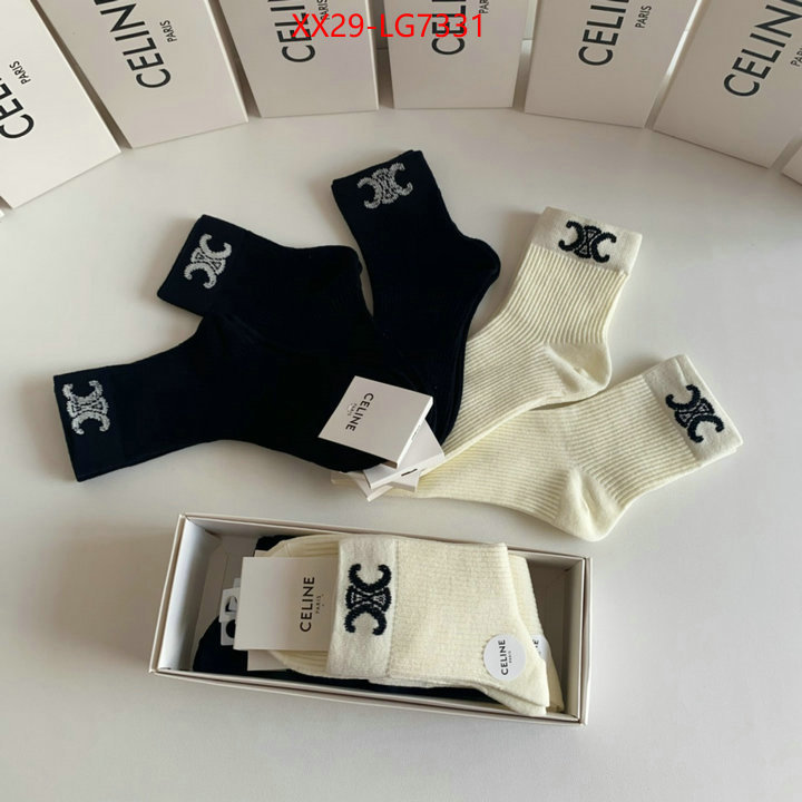 Sock-CELINE buy replica ID: LG7331 $: 29USD