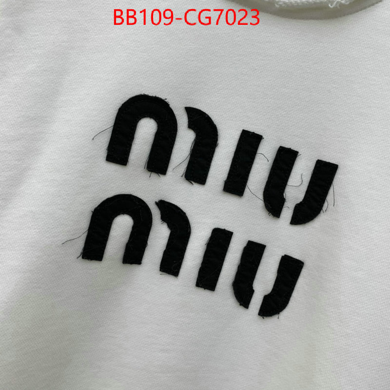 Clothing-MIU MIU highest product quality ID: CG7023 $: 109USD
