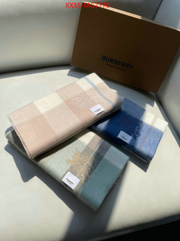 Scarf-Burberry we provide top cheap aaaaa ID: MG7770 $: 55USD