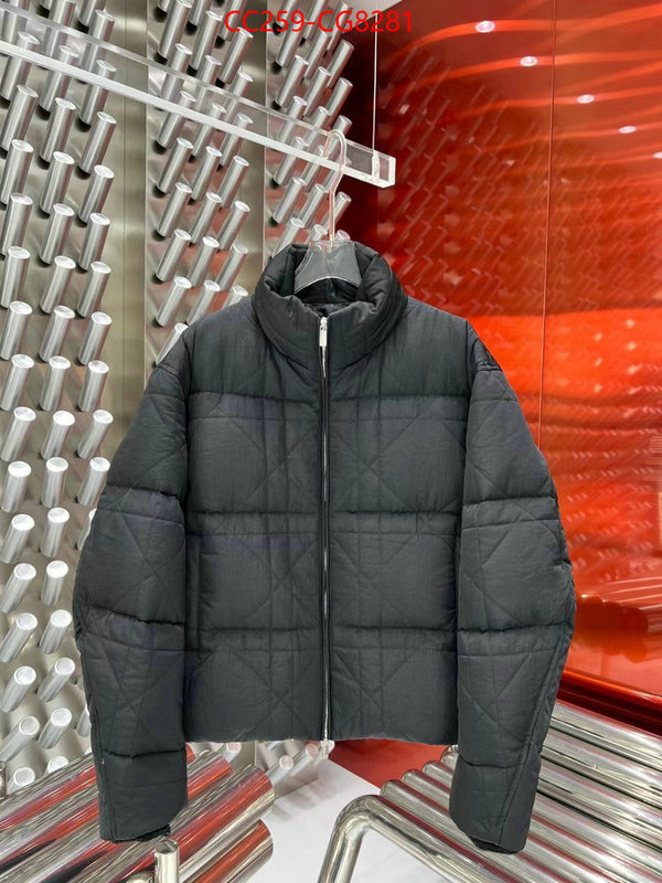 Down jacket Women-Dior how to start selling replica ID: CG8281 $: 259USD