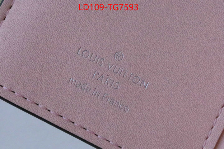 LV Bags(TOP)-Wallet 1:1 ID: TG7593 $: 109USD,