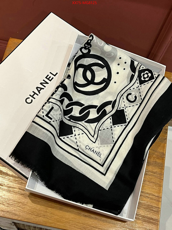 Scarf-Chanel replcia cheap ID: MG8125 $: 75USD