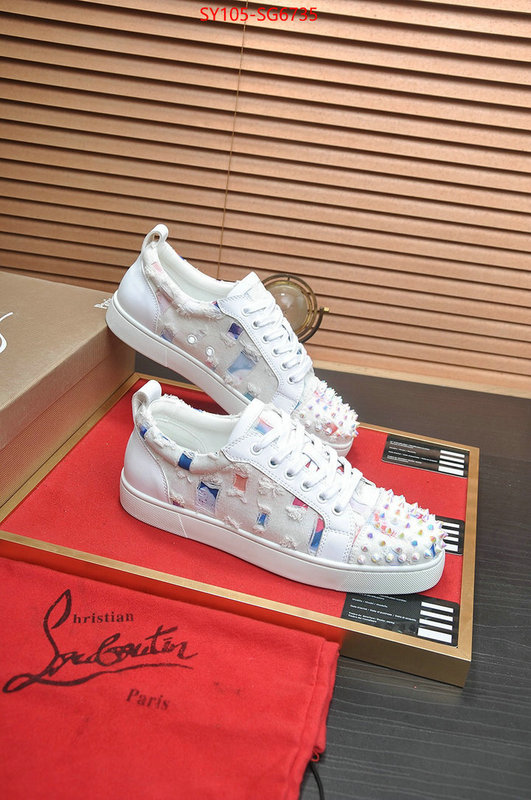 Men Shoes-Christian Louboutin 1:1 replica ID: SG6735 $: 105USD