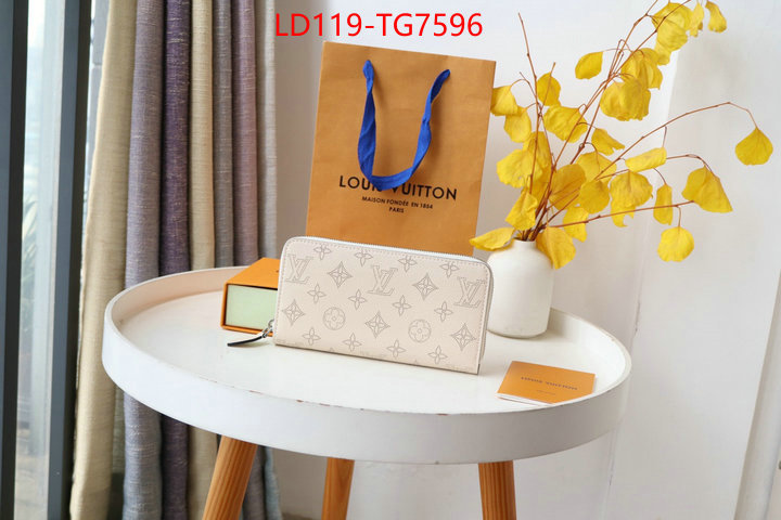 LV Bags(TOP)-Wallet replica 2023 perfect luxury ID: TG7596 $: 119USD,