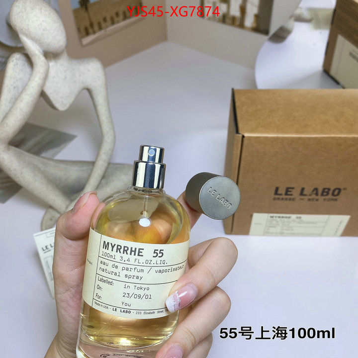 Perfume-Le Labo the quality replica ID: XG7874 $: 45USD