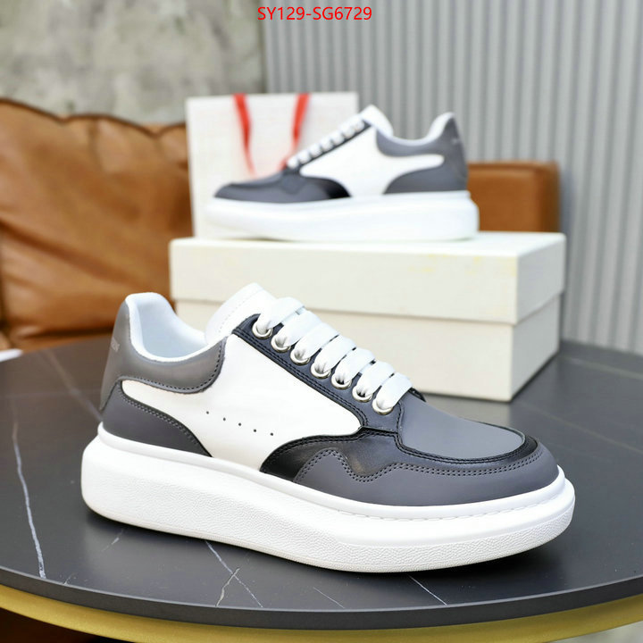 Men Shoes-Alexander McQueen replica 2023 perfect luxury ID: SG6729 $: 129USD