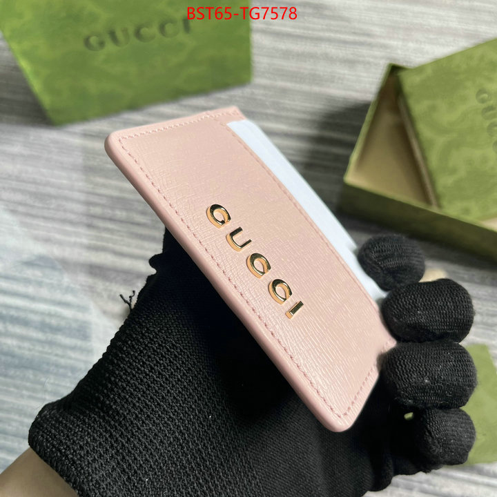 Gucci Bags(TOP)-Wallet- copy aaaaa ID: TG7578 $: 65USD,