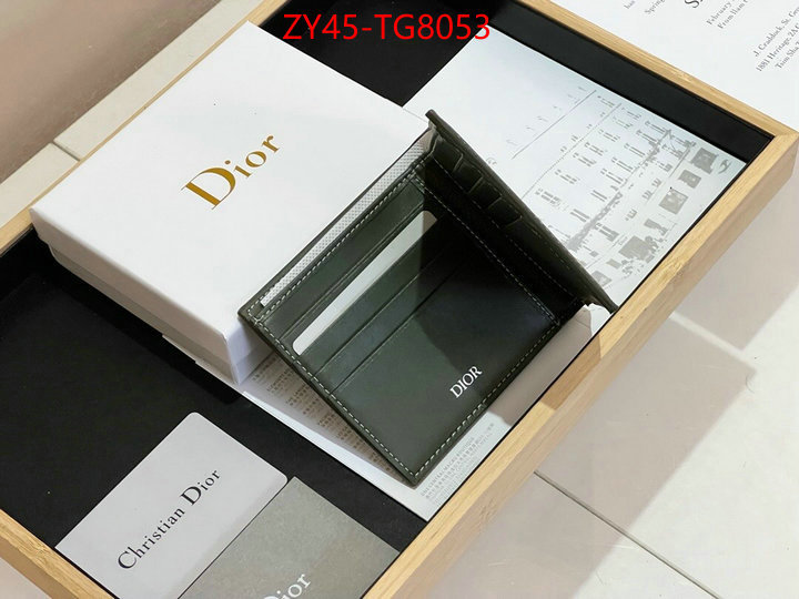 Dior Bags(4A)-Wallet- aaaaa+ class replica ID: TG8053 $: 45USD