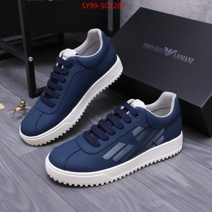 Men shoes-Armani how to find designer replica ID: SG7287 $: 99USD