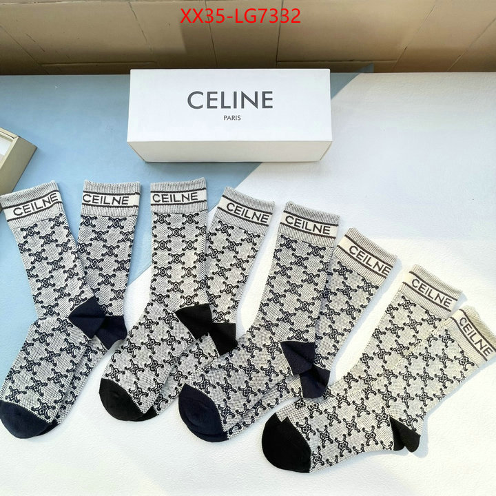 Sock-CELINE buy top high quality replica ID: LG7332 $: 35USD