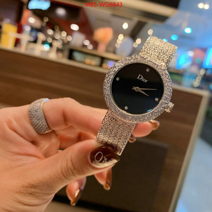 Watch(4A)-Dior the top ultimate knockoff ID: WG6843 $: 85USD