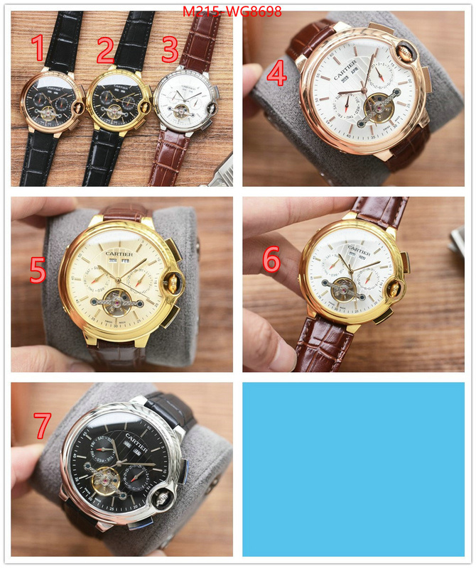 Watch(TOP)-Cartier luxury shop ID: WG8698 $: 215USD