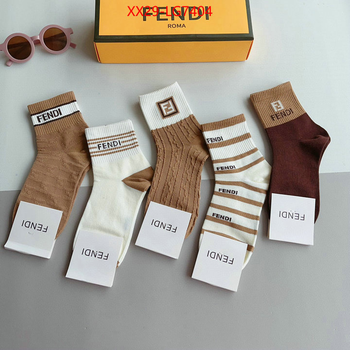 Sock-Fendi customize the best replica ID: LG7404 $: 29USD