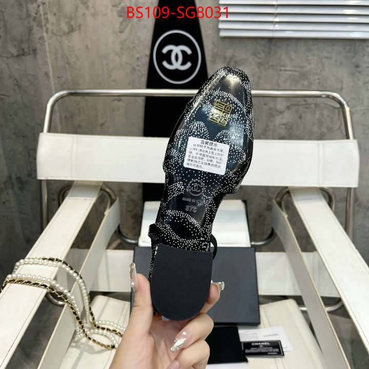 Women Shoes-Chanel where to find the best replicas ID: SG8031 $: 109USD