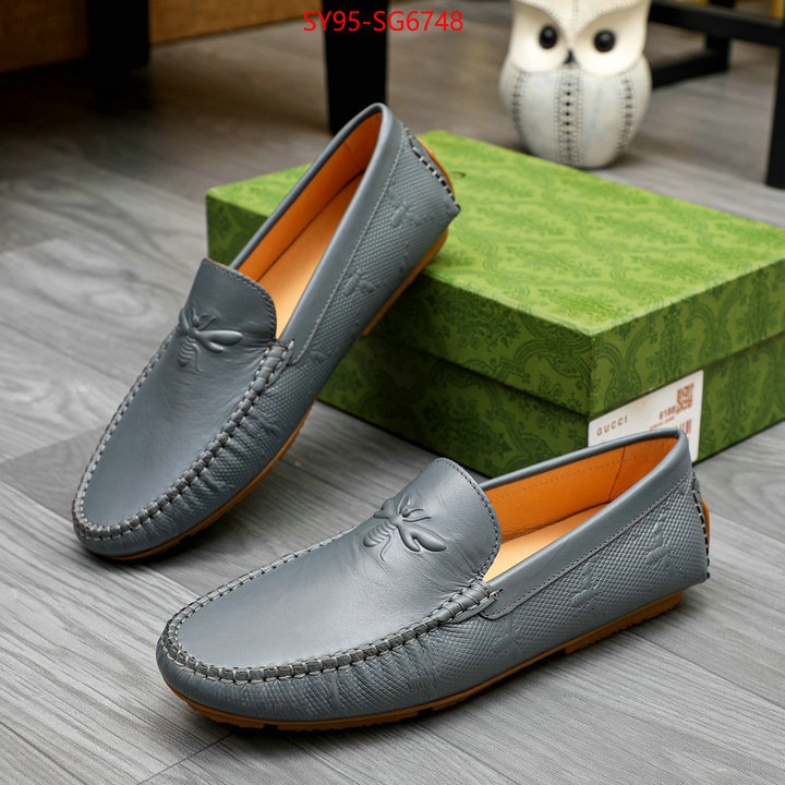 Men Shoes-Gucci counter quality ID: SG6748 $: 95USD