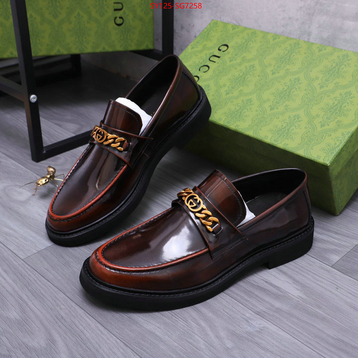 Men Shoes-Gucci highest product quality ID: SG7258 $: 125USD