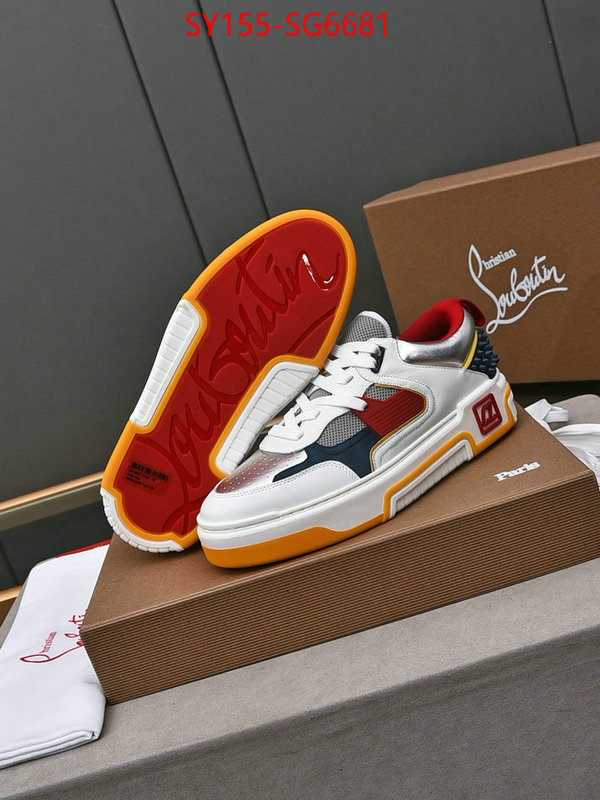 Men Shoes-Christian Louboutin we provide top cheap aaaaa ID: SG6681 $: 155USD