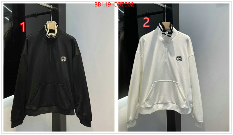 Clothing-Gucci is it illegal to buy ID: CG7002 $: 119USD