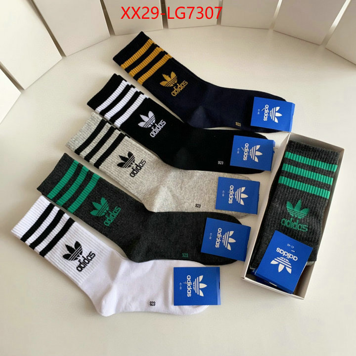 Sock-Adidas outlet sale store ID: LG7307 $: 29USD