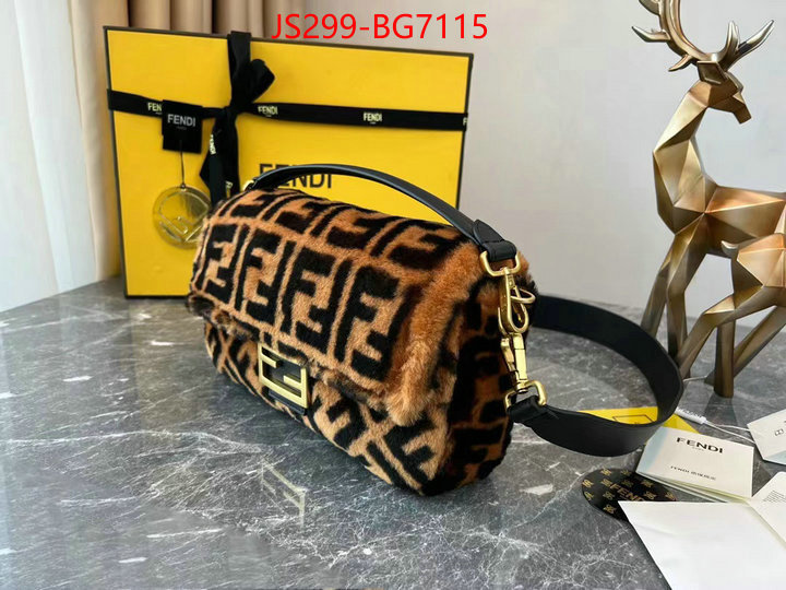 Fendi Bags(TOP)-Baguette luxury fake ID: BG7115 $: 299USD