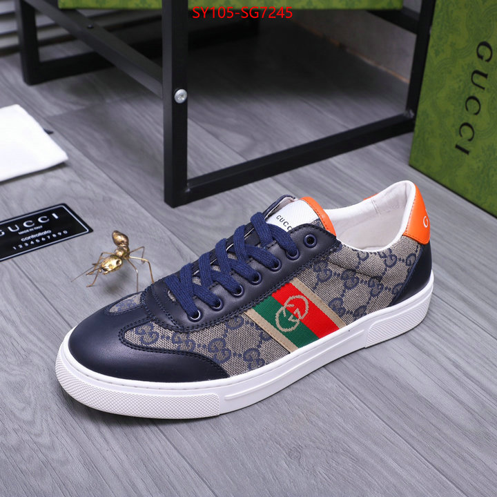 Men Shoes-Gucci best replica 1:1 ID: SG7245 $: 105USD