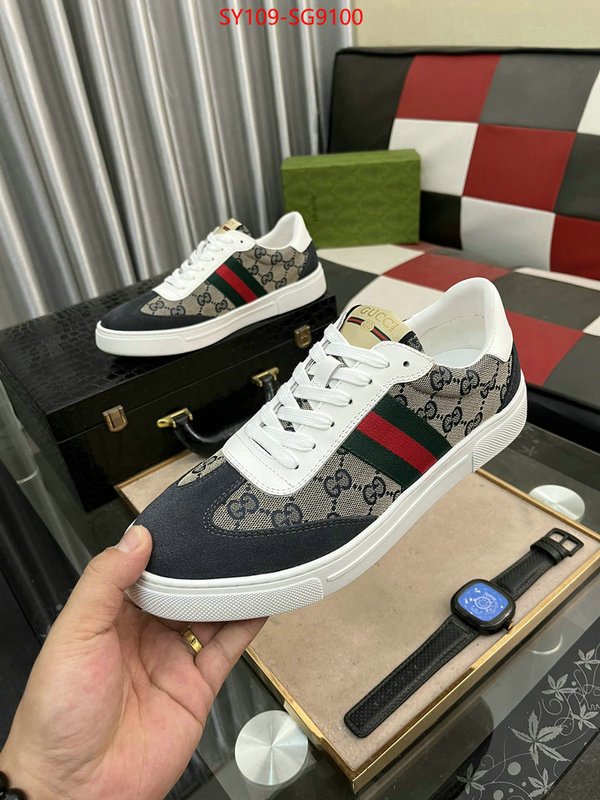 Men Shoes-Gucci high quality 1:1 replica ID: SG9100 $: 109USD