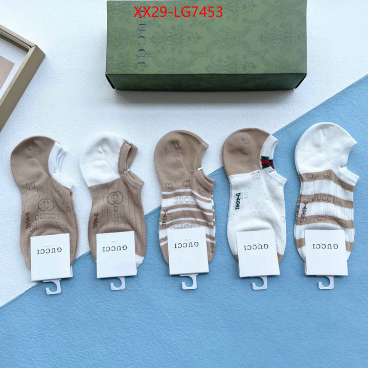 Sock-Gucci where can i buy the best 1:1 original ID: LG7453 $: 29USD