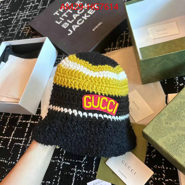Cap(Hat)-Gucci how to start selling replica ID: HG7614 $: 29USD