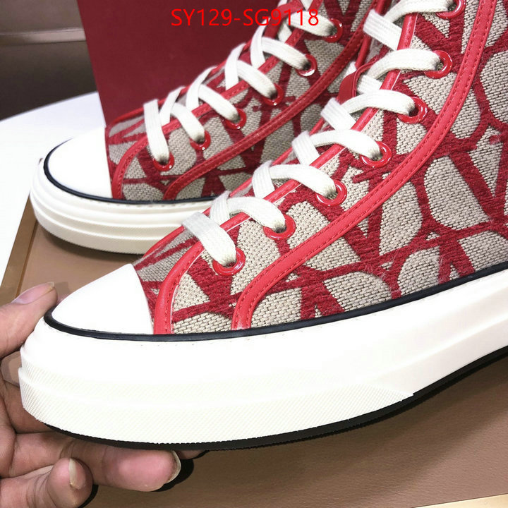 Men Shoes-Valentino 1:1 replica wholesale ID: SG9118 $: 129USD