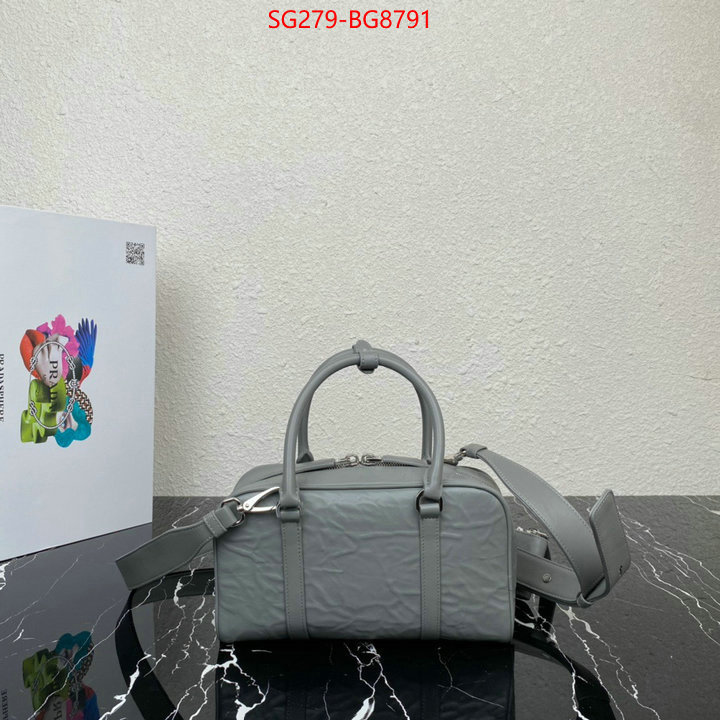 Prada Bags (TOP)-Diagonal- 2023 perfect replica designer ID: BG8791 $: 279USD,